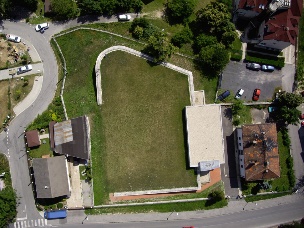 Letecké snímkovanie priemyselného areálu dronom