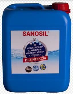 Dezinfekčný prípravok Sanosil